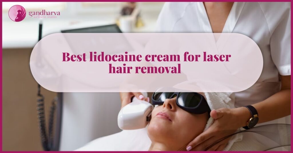 lidocaine cream for laser hair removal